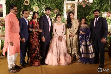 Srija and Kalyan Wedding Reception Photos